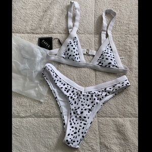 Dalmation Print Zaful Bikini